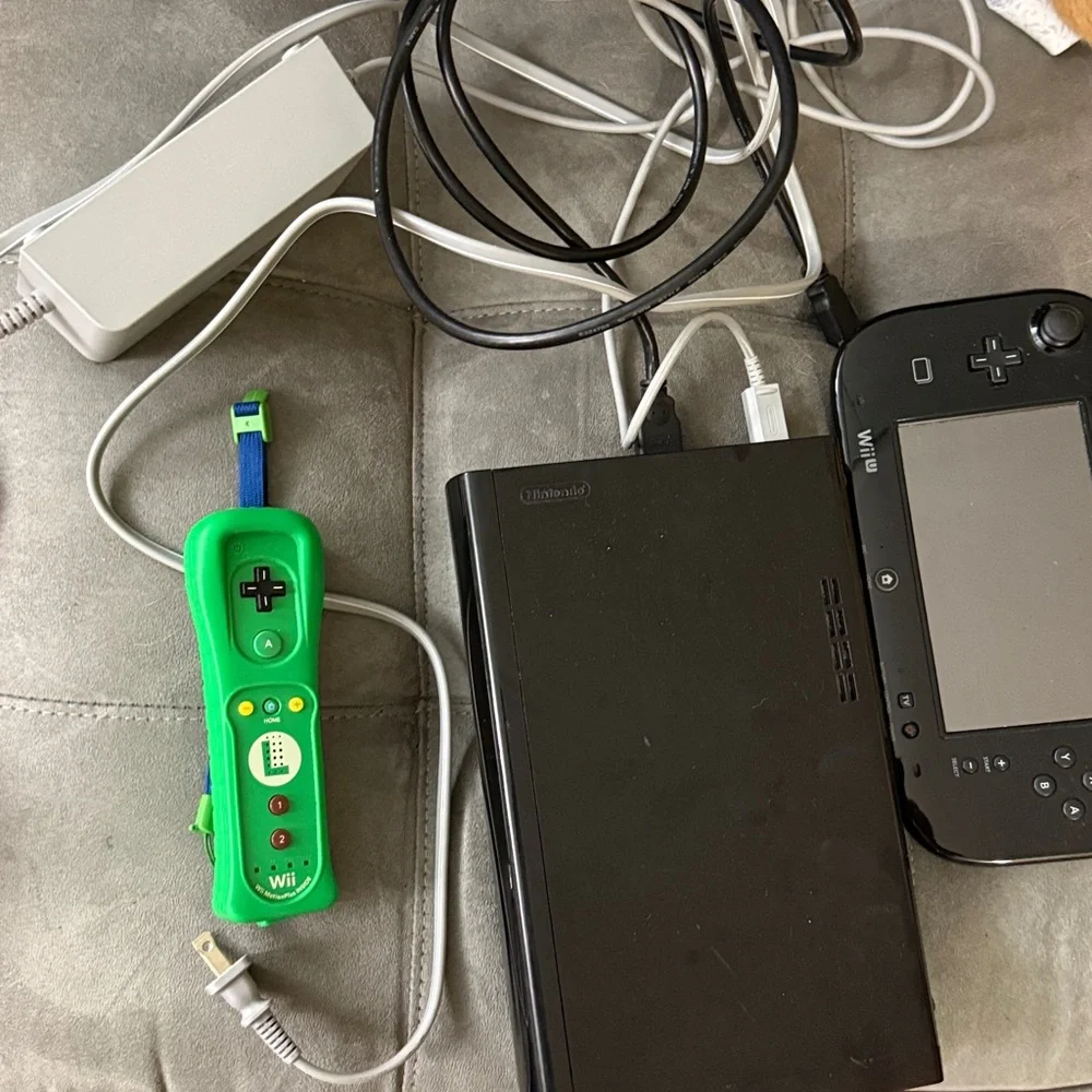 Nintendo Wii U Console in Black